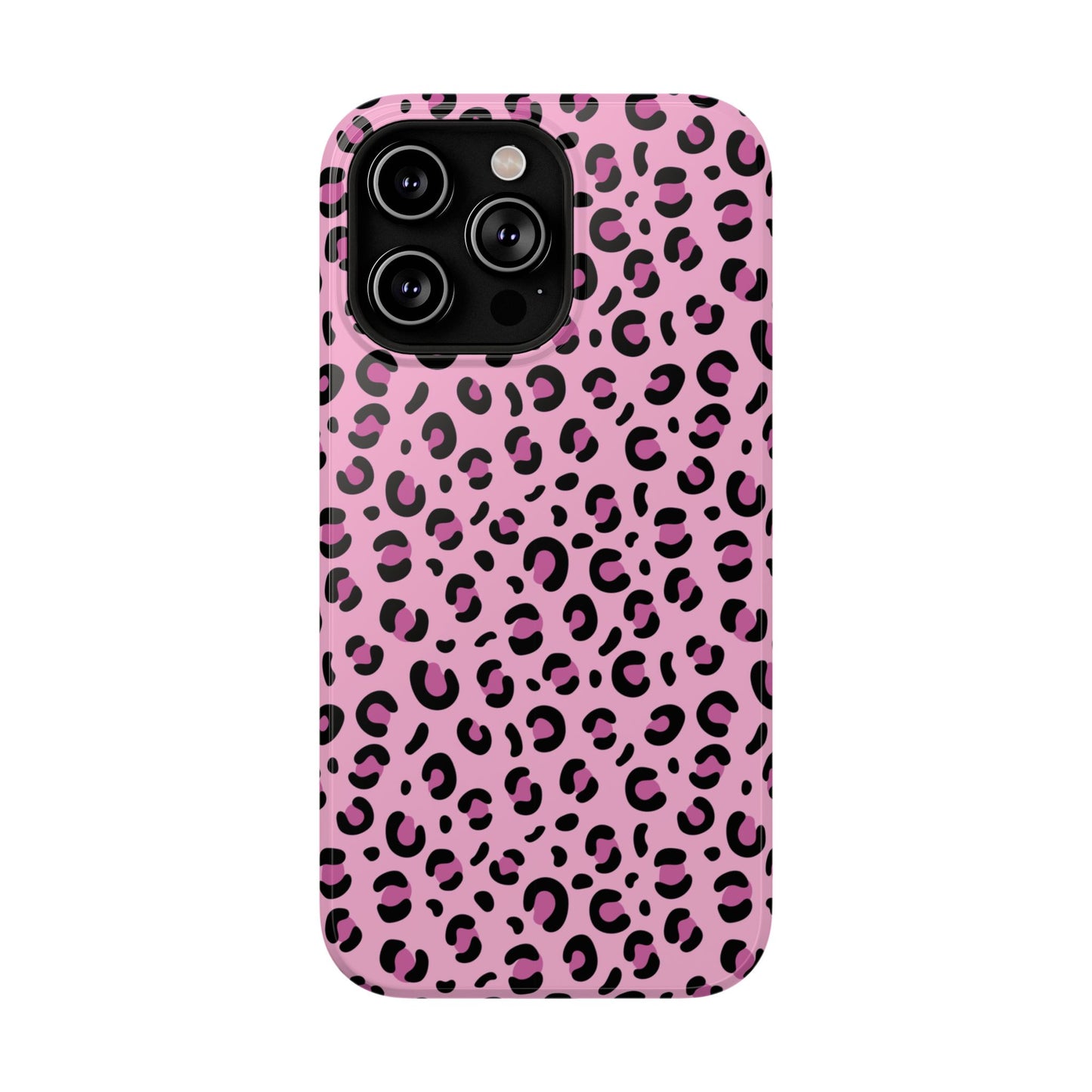 Leopard Print iPhone Case — Impact-Resistant Protective Cover