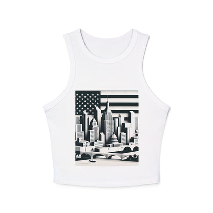 Rib Racer Tank Top for Women