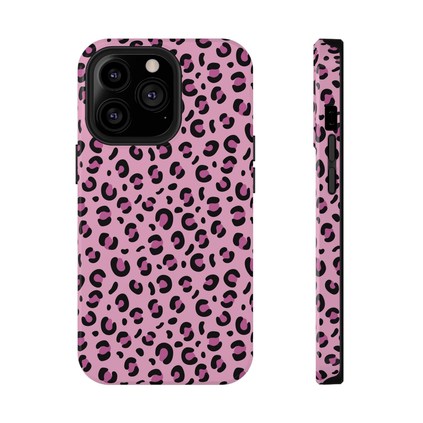 Leopard Print iPhone Case — Impact-Resistant Protective Cover