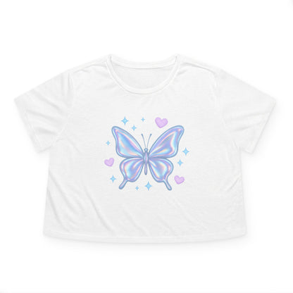 Butterfly Crop Tee