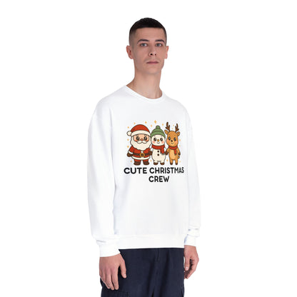 Santa Trio Sweatshirt — Christmas Holiday Crewneck