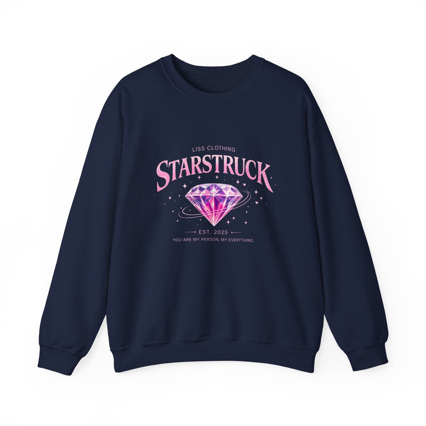 STARSTRUCK Oversized Graphic Crewneck Sweatshirt