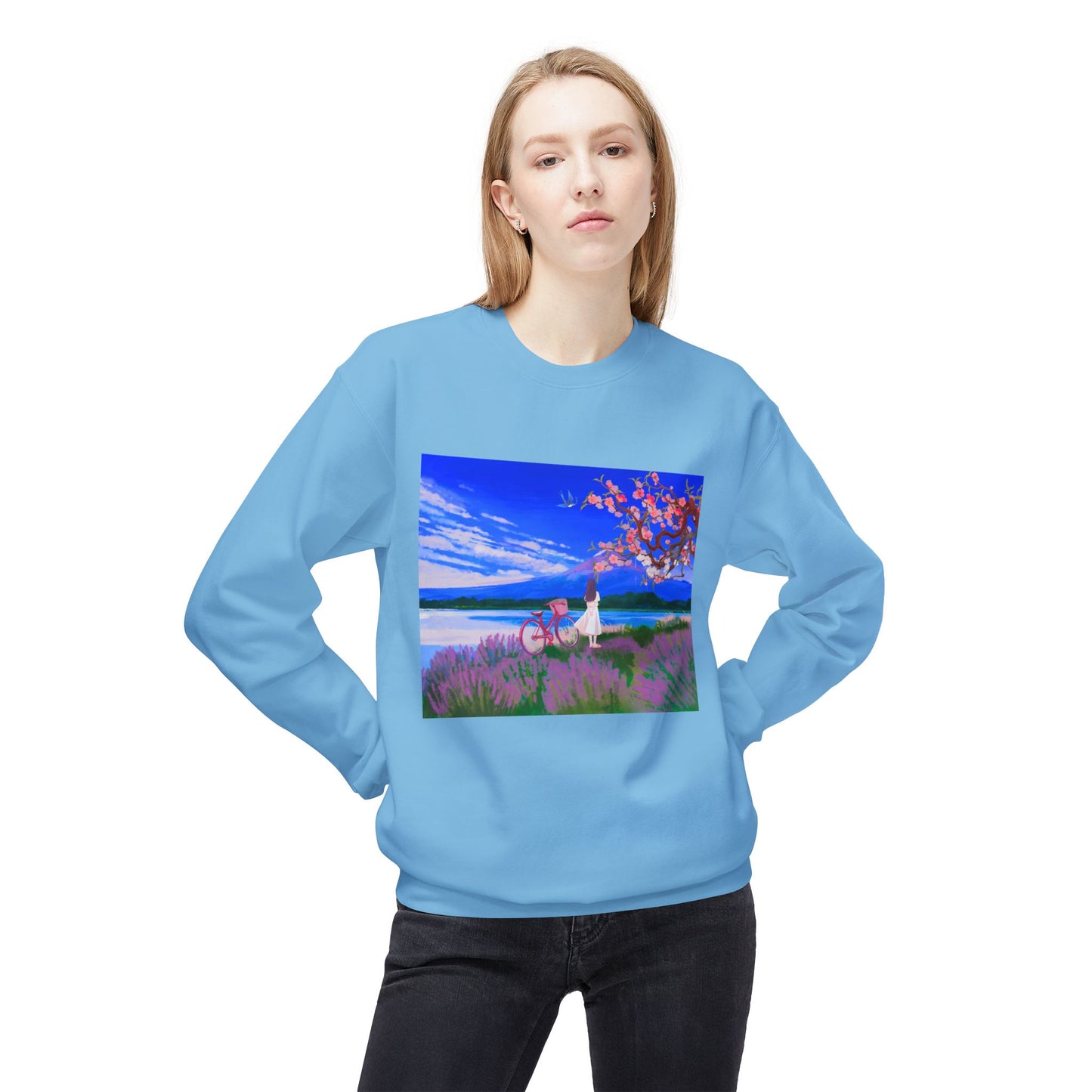 Cozy Mount Fuji Sweatshirt