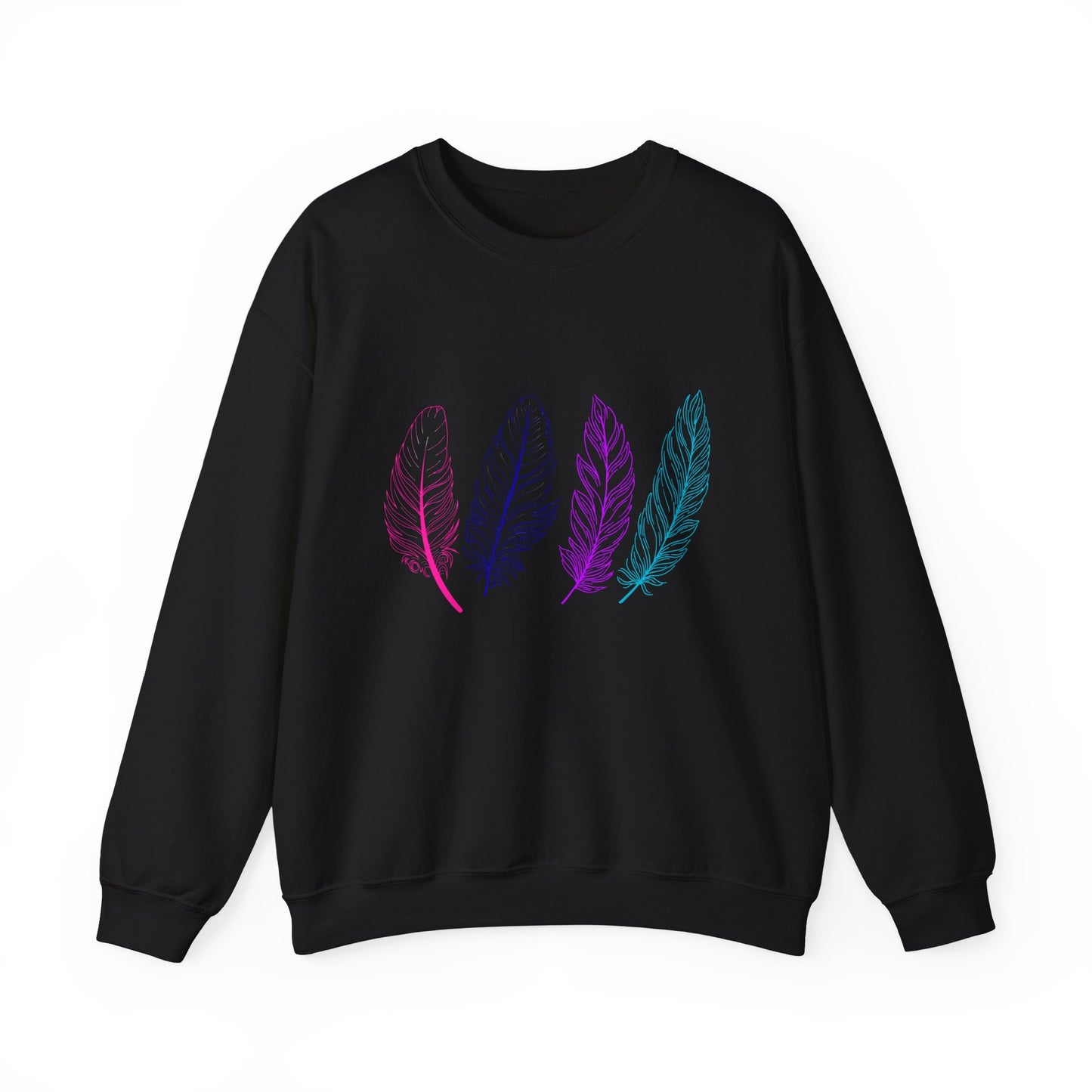 Bird's Feather Sweatshirt - Unisex Crewneck