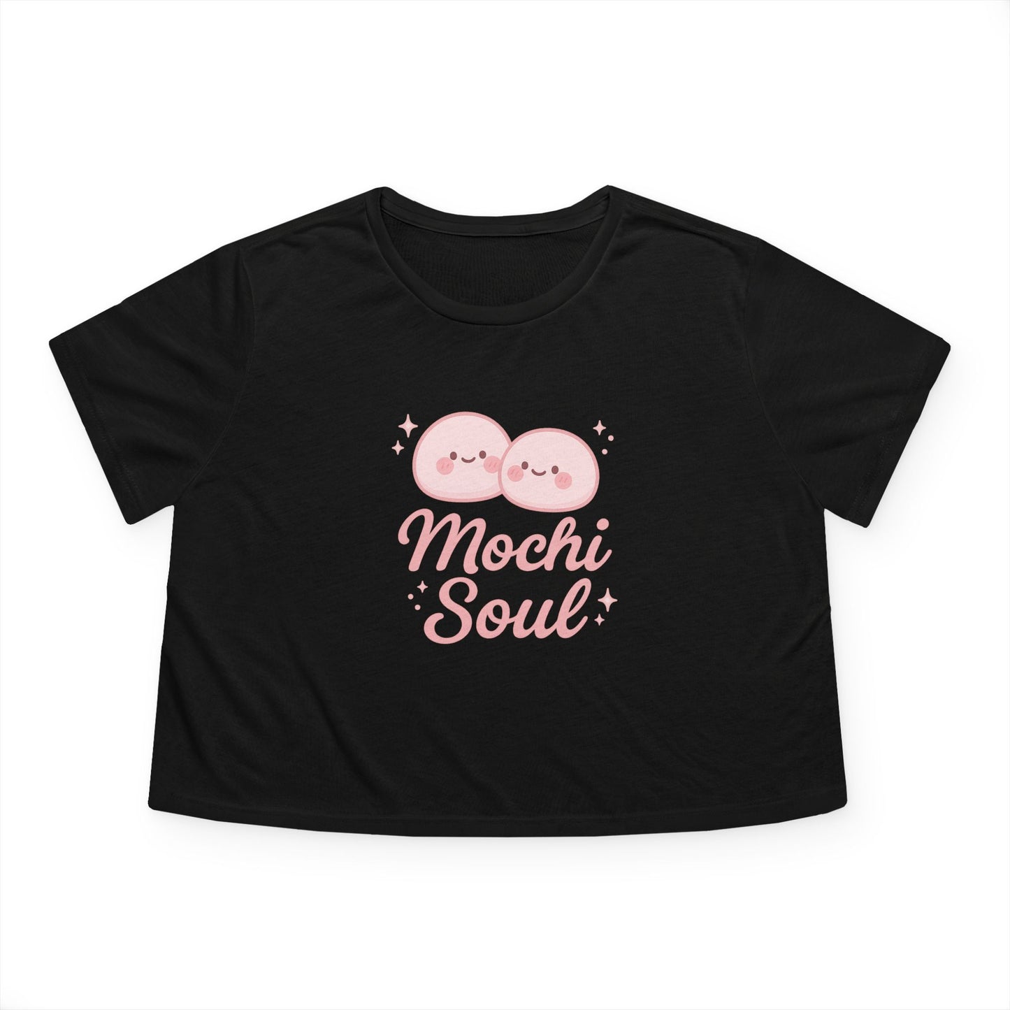 Flowy Cropped Tee - Mochi Soul Design