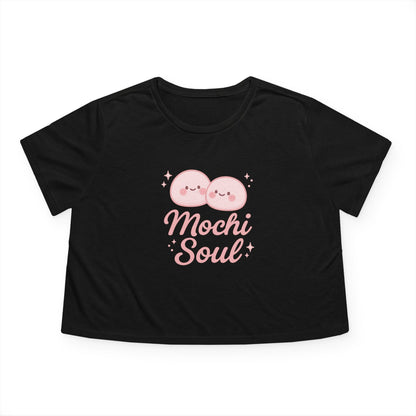 Flowy Cropped Tee - Mochi Soul Design