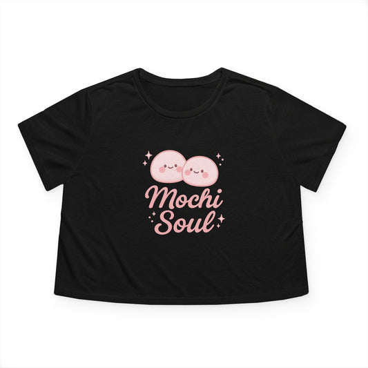 Flowy Cropped Tee - Mochi Soul Design