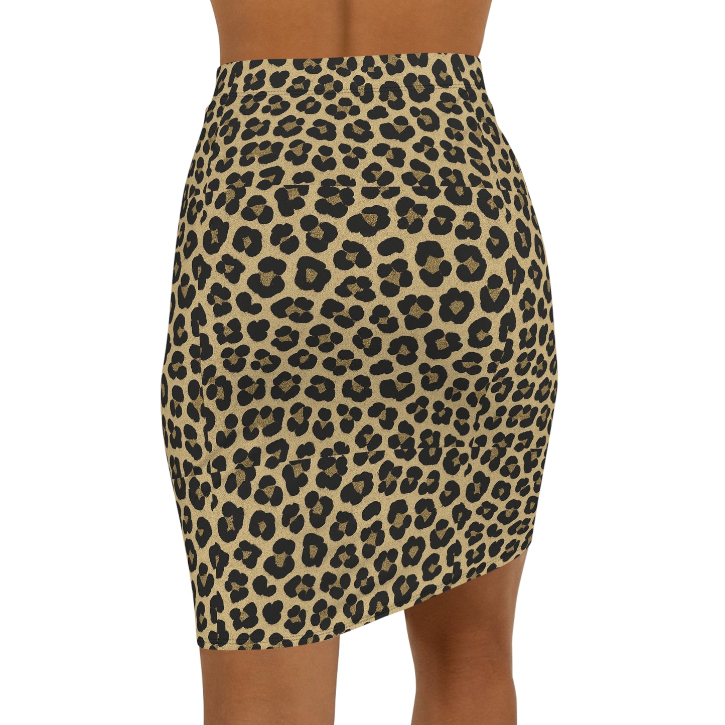 Leopard Print Women's Skirt