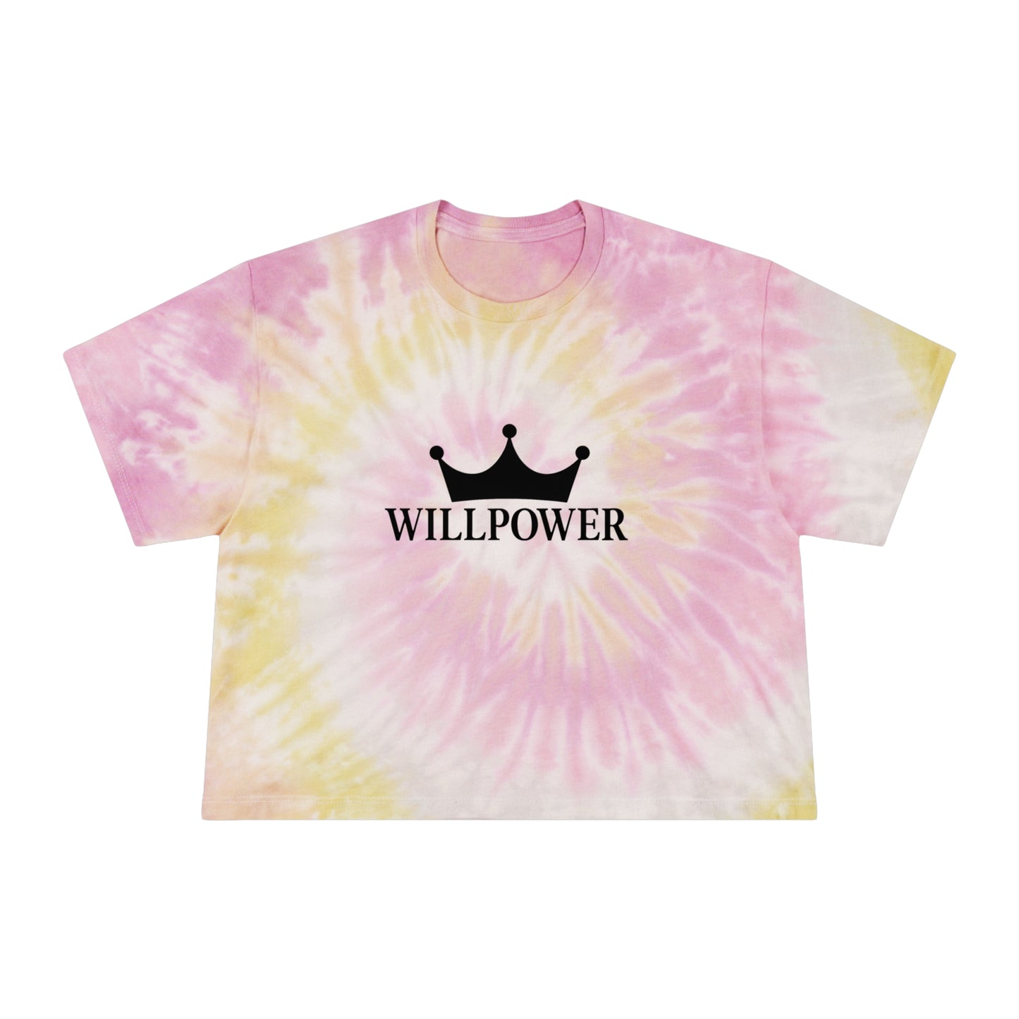 Willpower - Tie-Dye Crop Tee