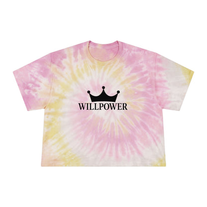 Willpower - Tie-Dye Crop Tee