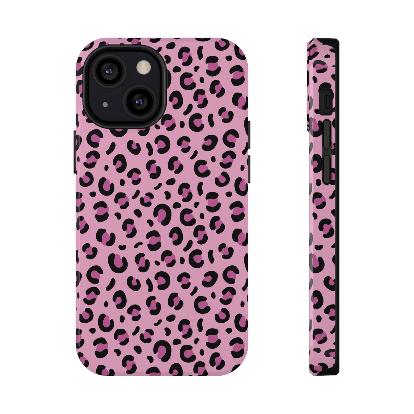 Leopard Print iPhone Case — Impact-Resistant Protective Cover