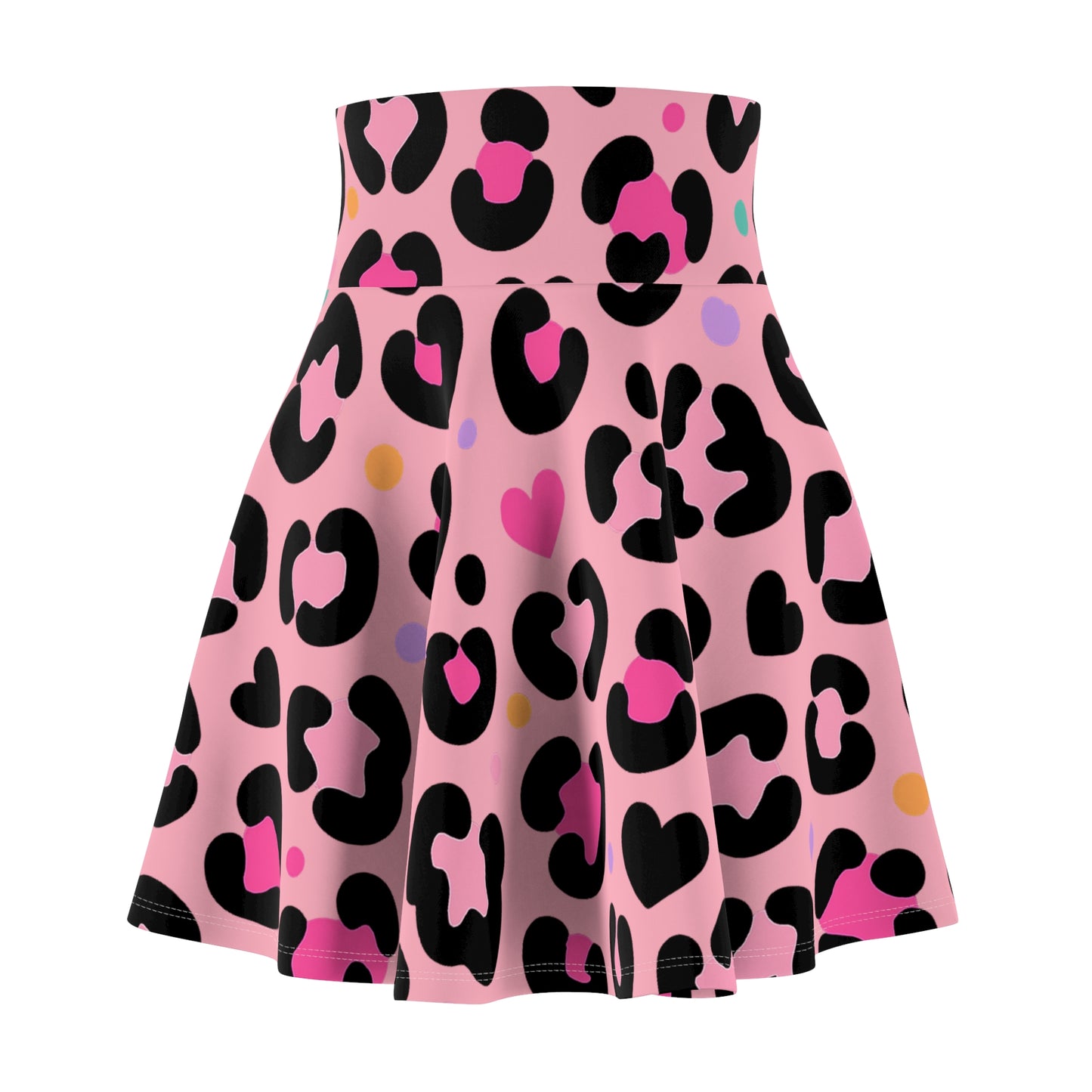 Leopard Skater Skirt