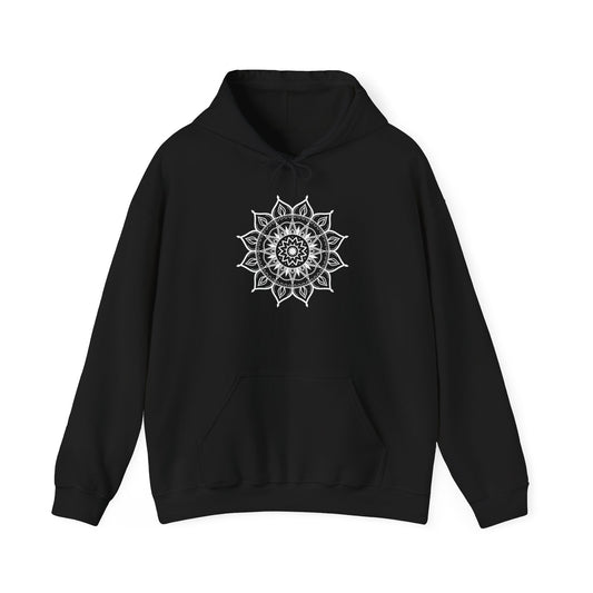 Mandala Hooded Sweatshirt - Cozy Boho Style for Men and Women