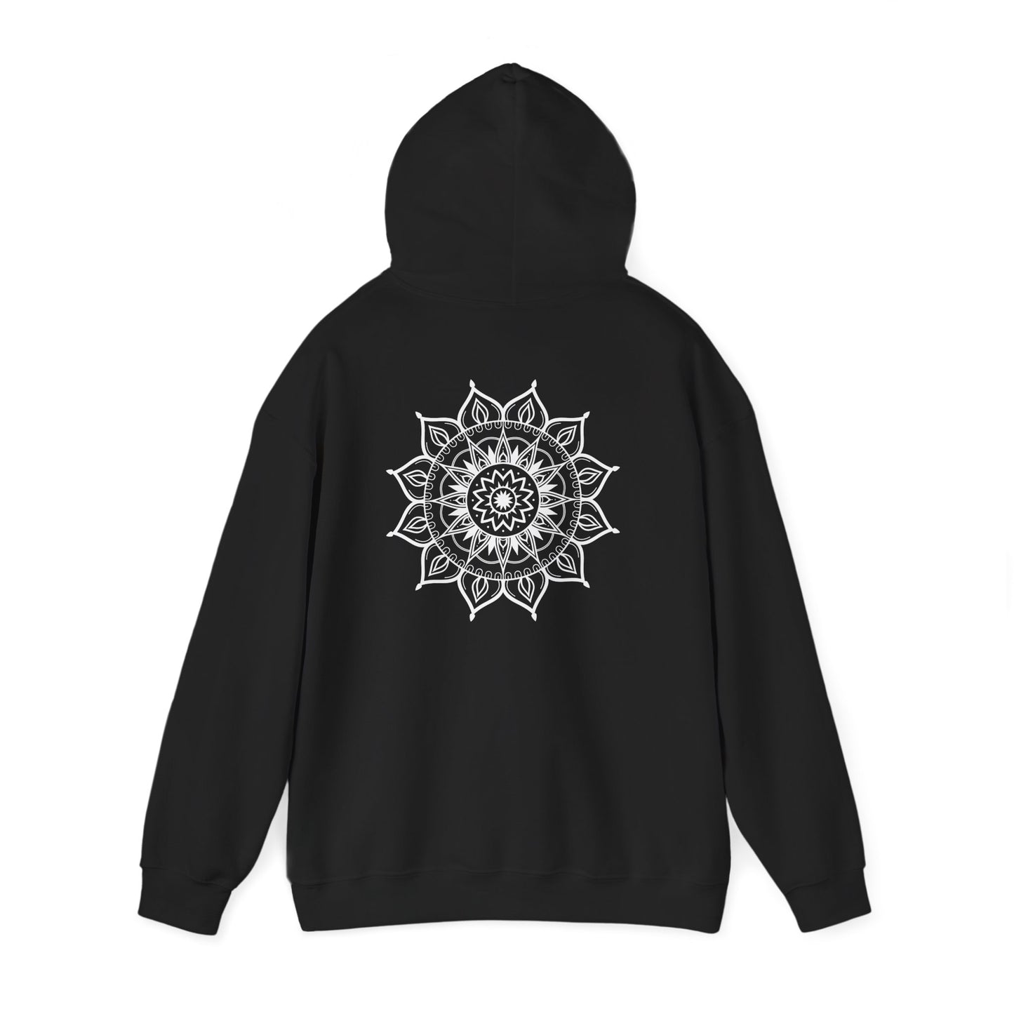 Mandala Hooded Sweatshirt - Cozy Boho Style for Men and Women