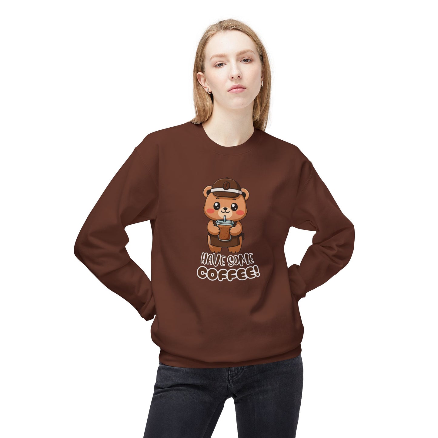 Coffee Bear Kawaii Sweatshirt