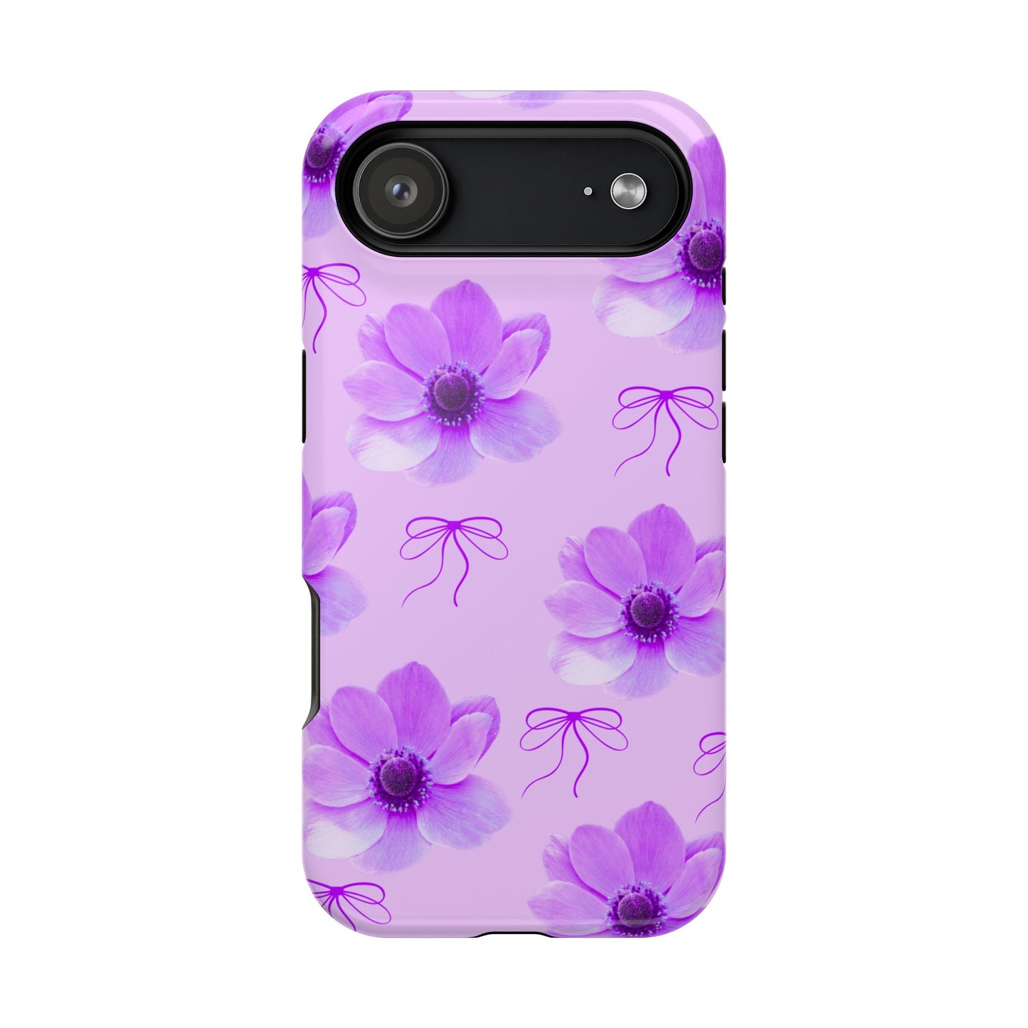 Lavender Magnetic Impact-Resistant iPhone Case