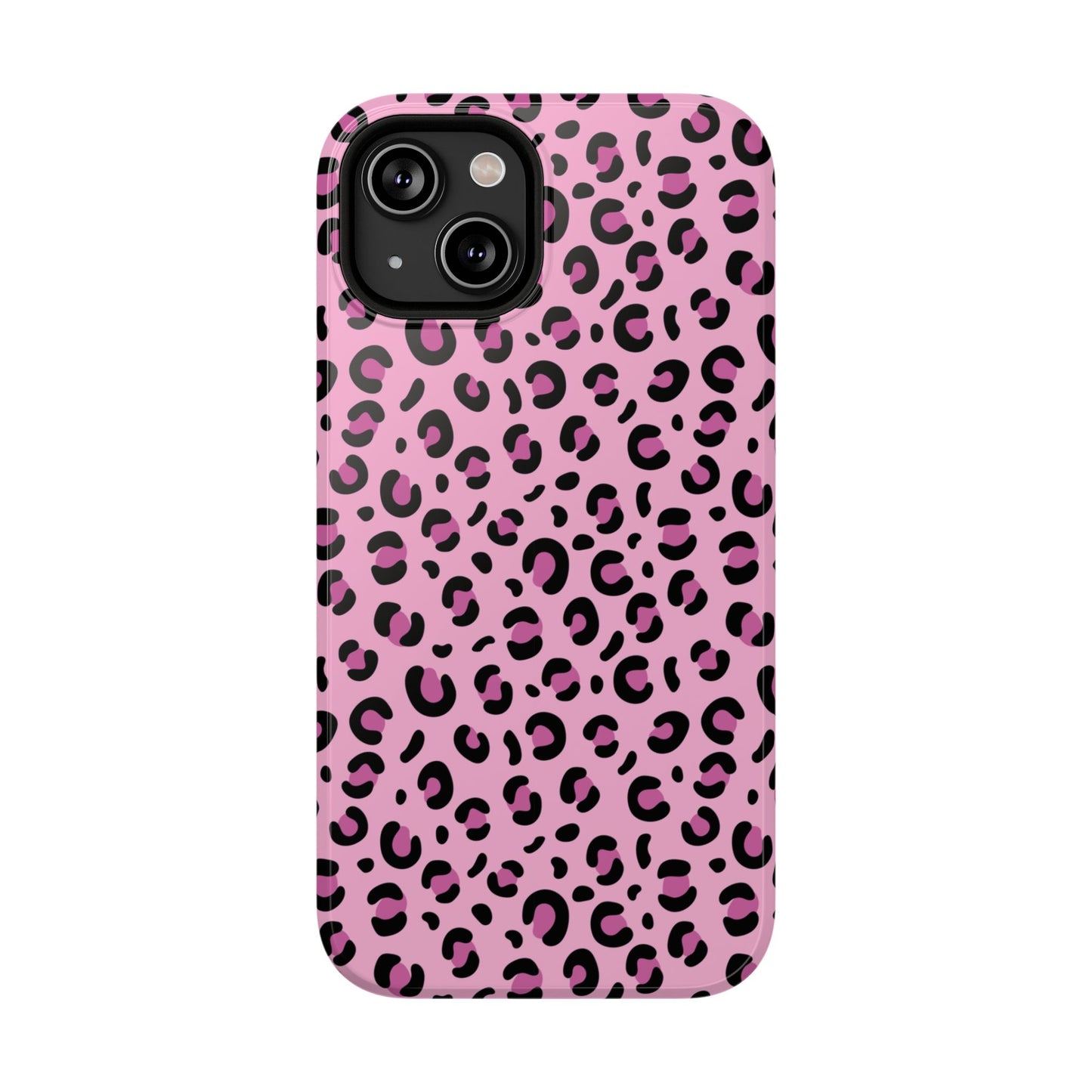 Leopard Print iPhone Case — Impact-Resistant Protective Cover