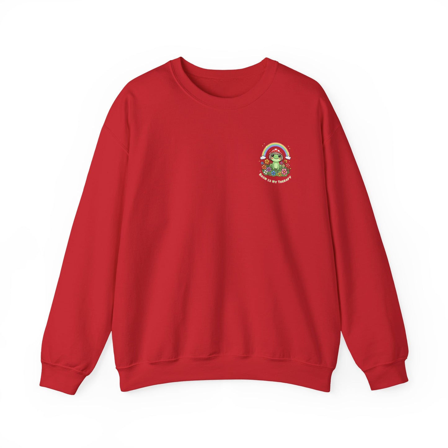 Rain Is My Therapy Sweatshirt — Cozy Weather Therapy Crewneck