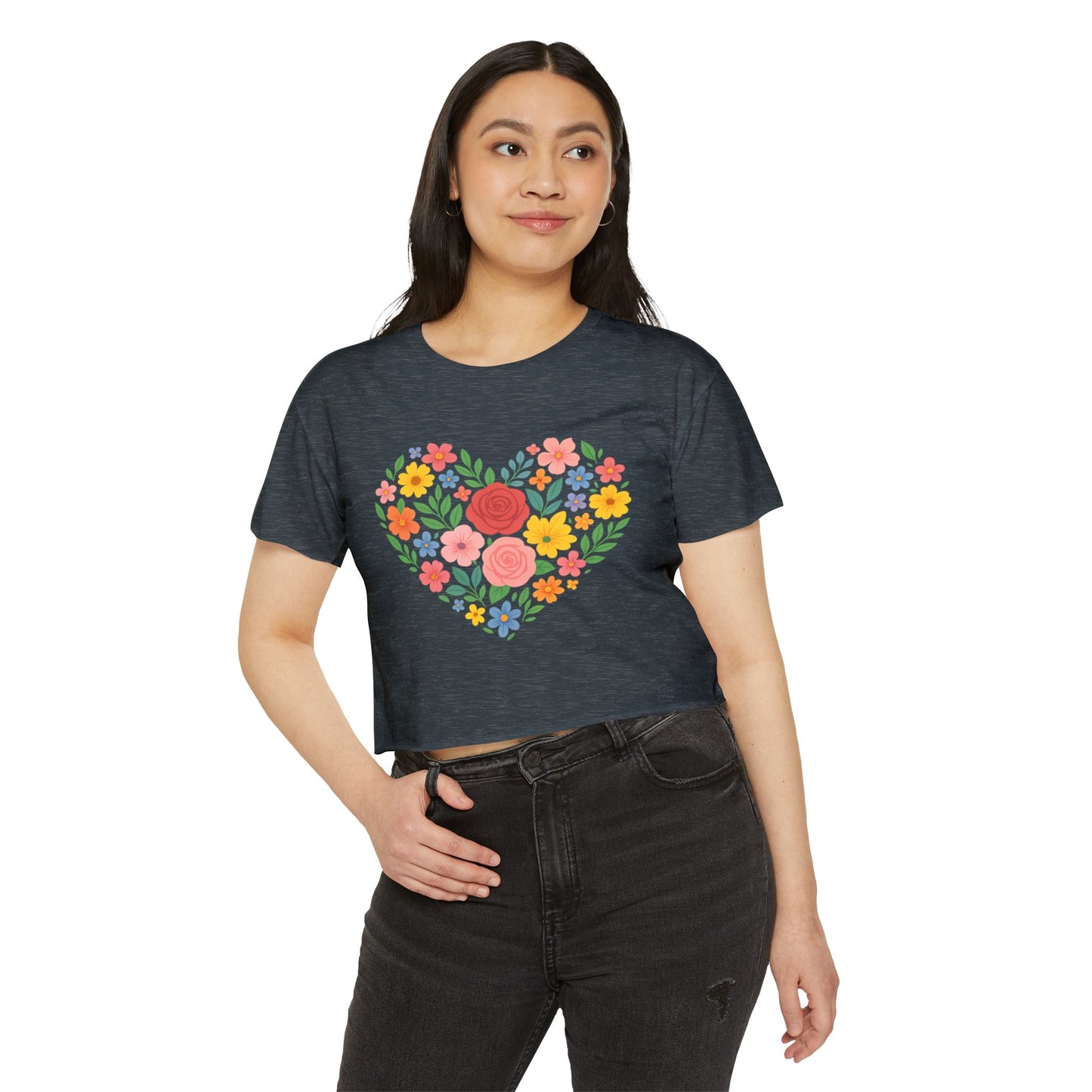 Floral Love 2 - Crop Top