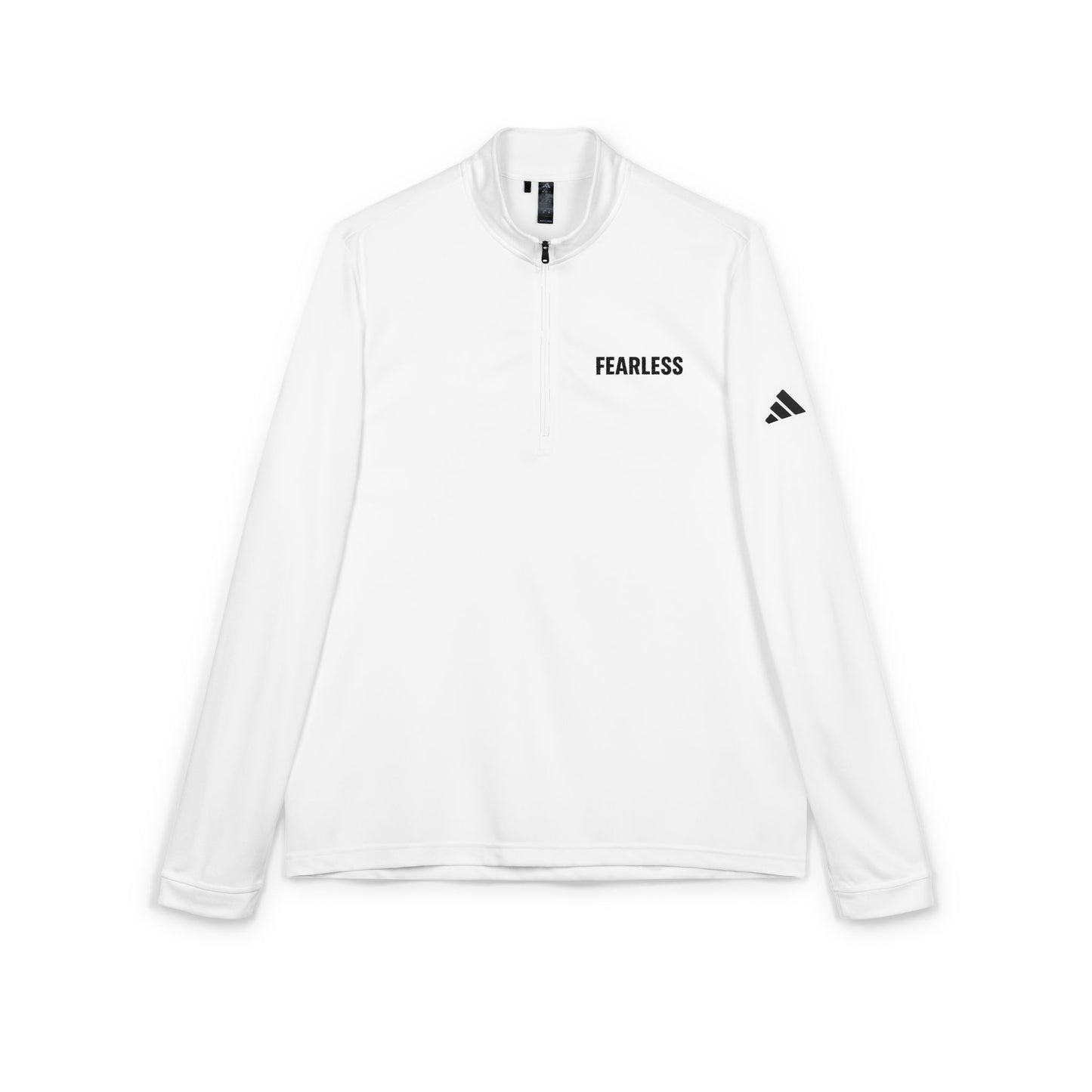 Quarter-Zip Pullover - adidas® Fearless Embroidered Sweatshirt
