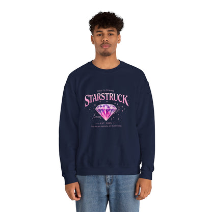 STARSTRUCK Oversized Graphic Crewneck Sweatshirt