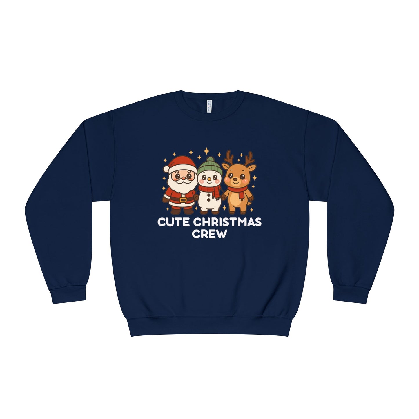 Santa Trio Sweatshirt — Christmas Holiday Crewneck
