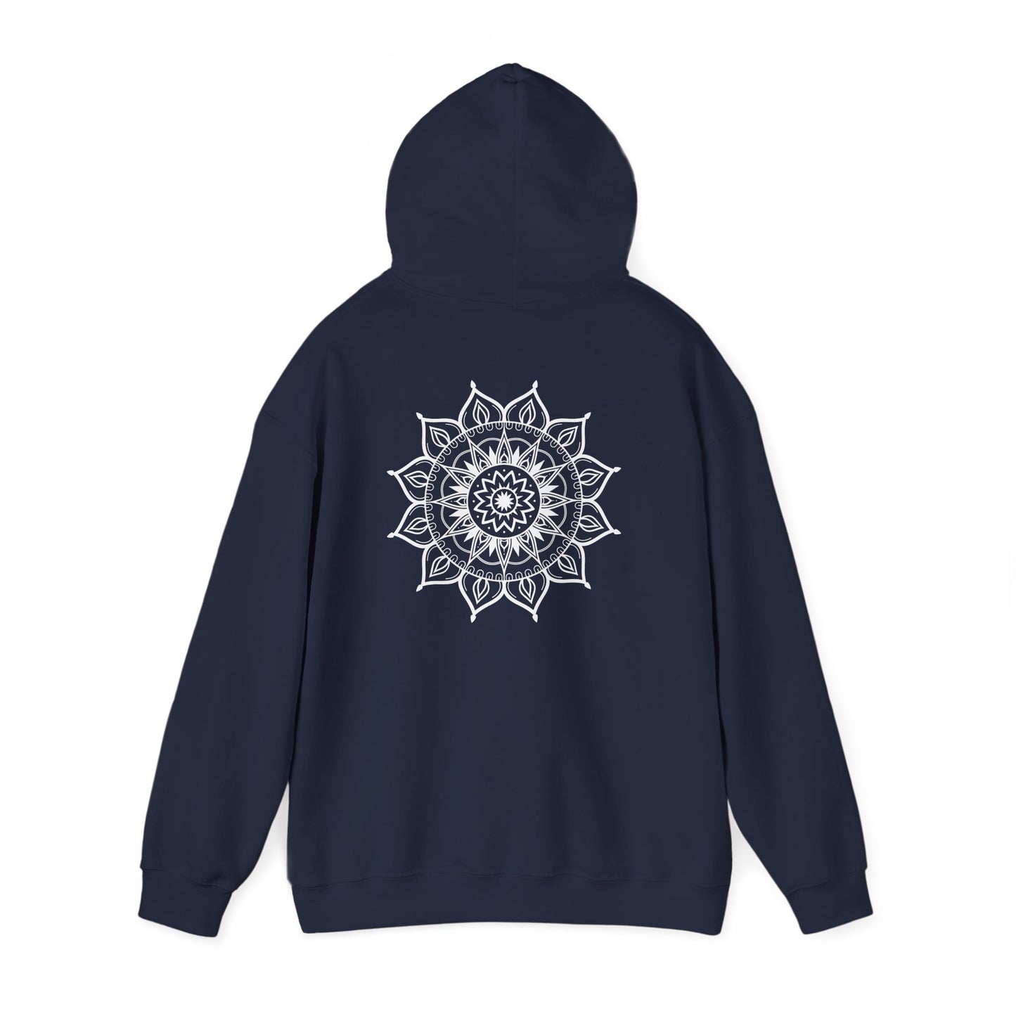 Mandala Hooded Sweatshirt - Cozy Boho Style for Men and Women
