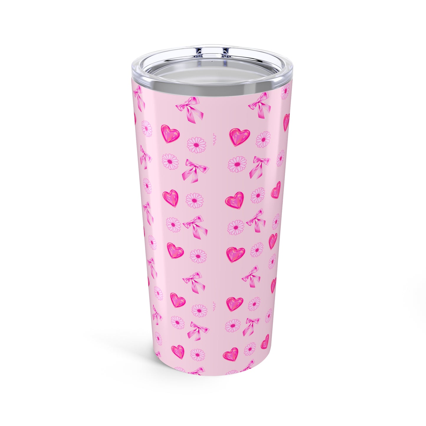 Tumbler 20oz Pink Bow Drinkware