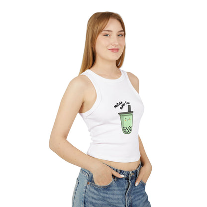 Matcha Bubble Tea Tank Top