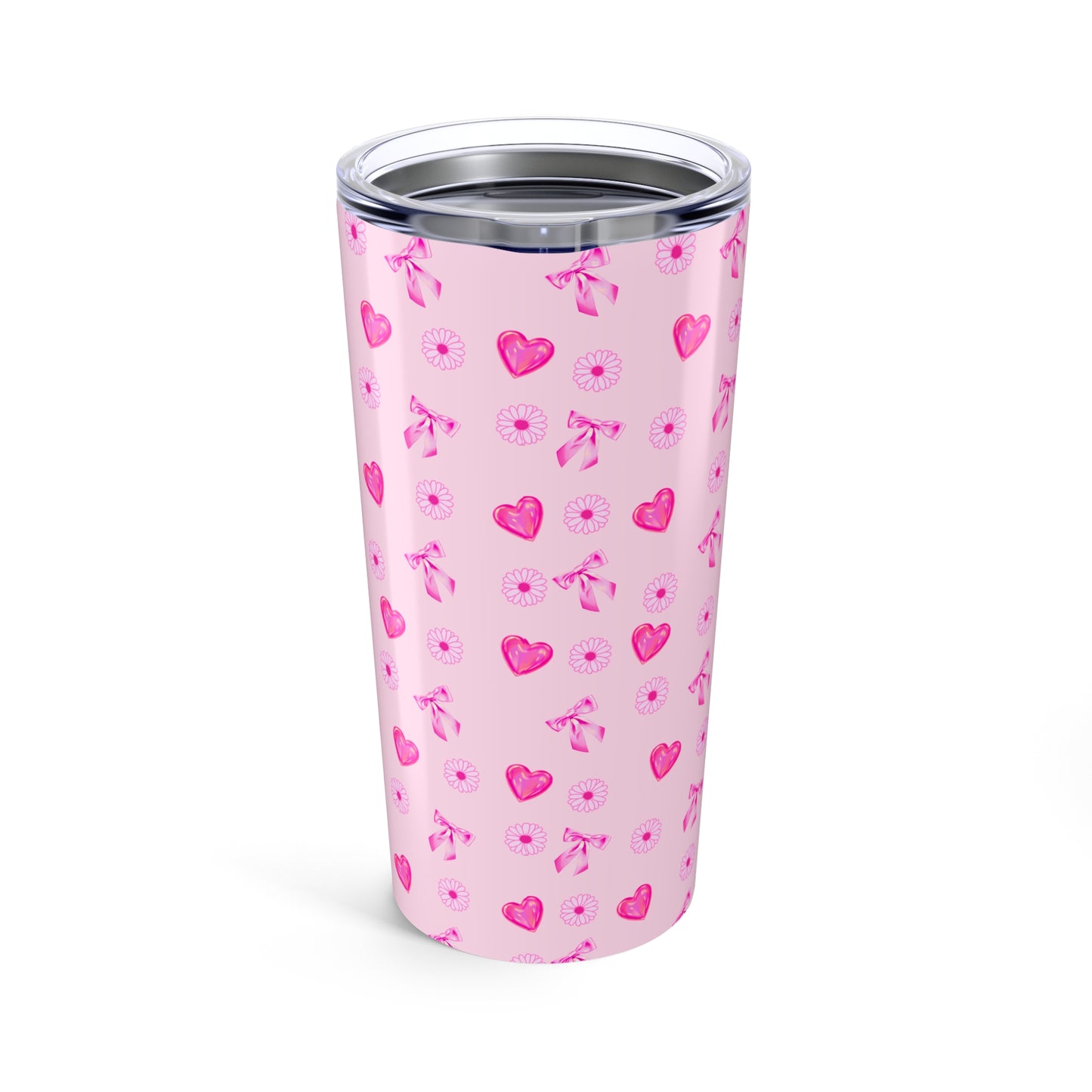 Tumbler 20oz Pink Bow Drinkware