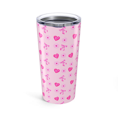 Tumbler 20oz Pink Bow Drinkware