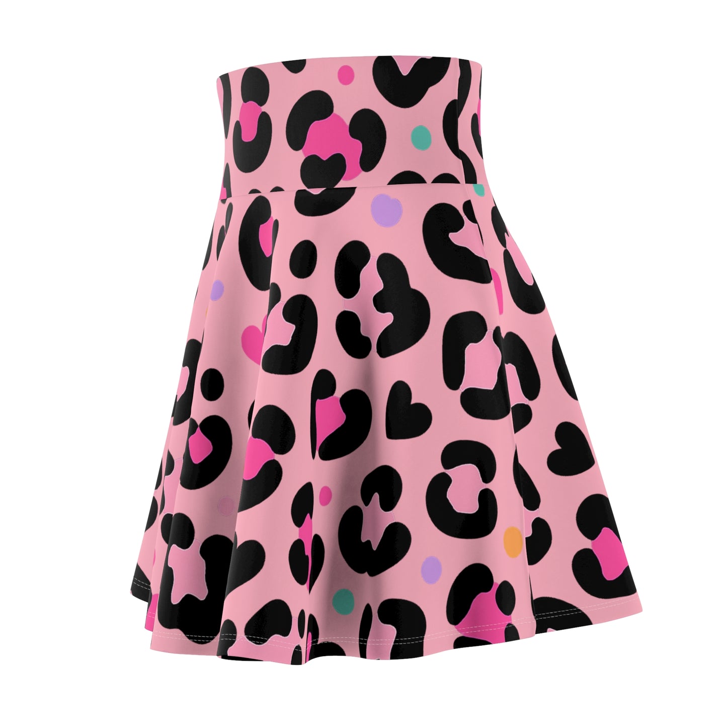 Leopard Skater Skirt
