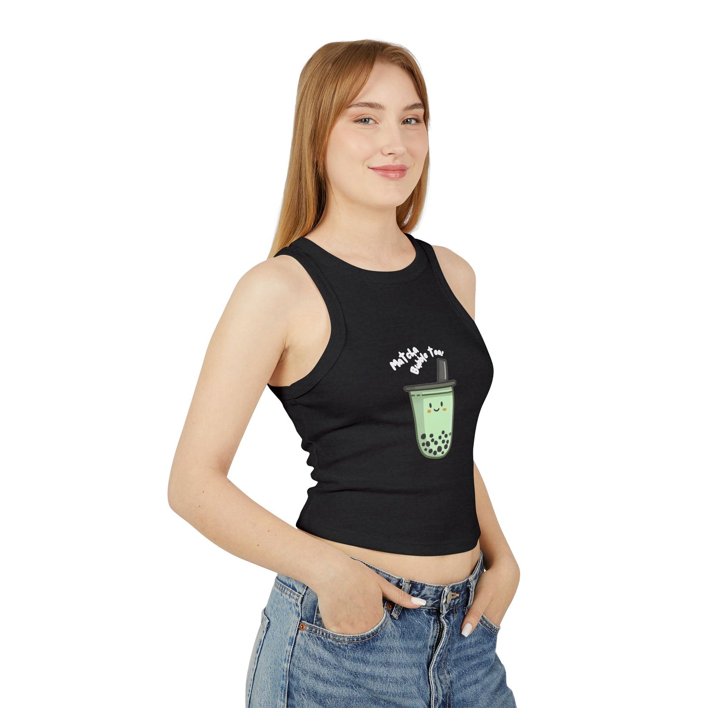Matcha Bubble Tea Tank Top