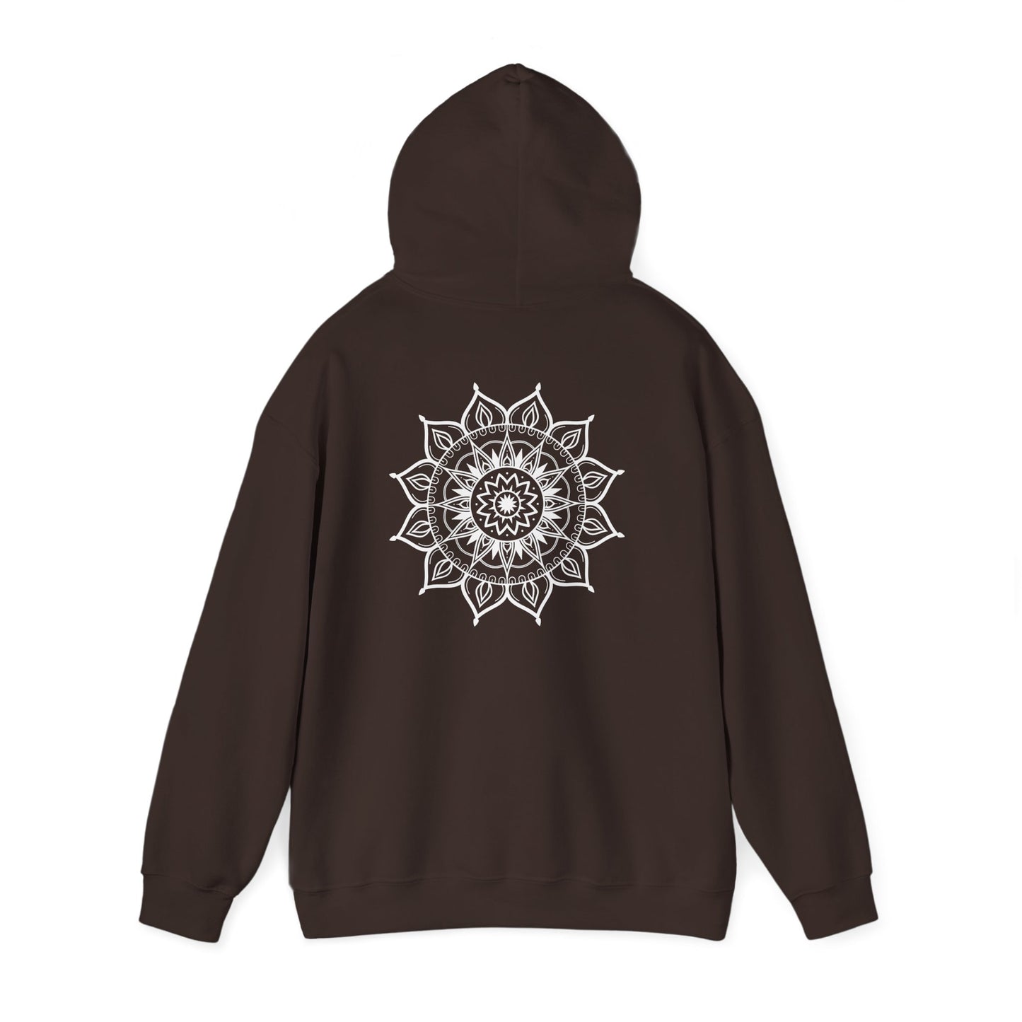 Mandala Hooded Sweatshirt - Cozy Boho Style for Men and Women