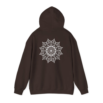 Mandala Hooded Sweatshirt - Cozy Boho Style for Men and Women