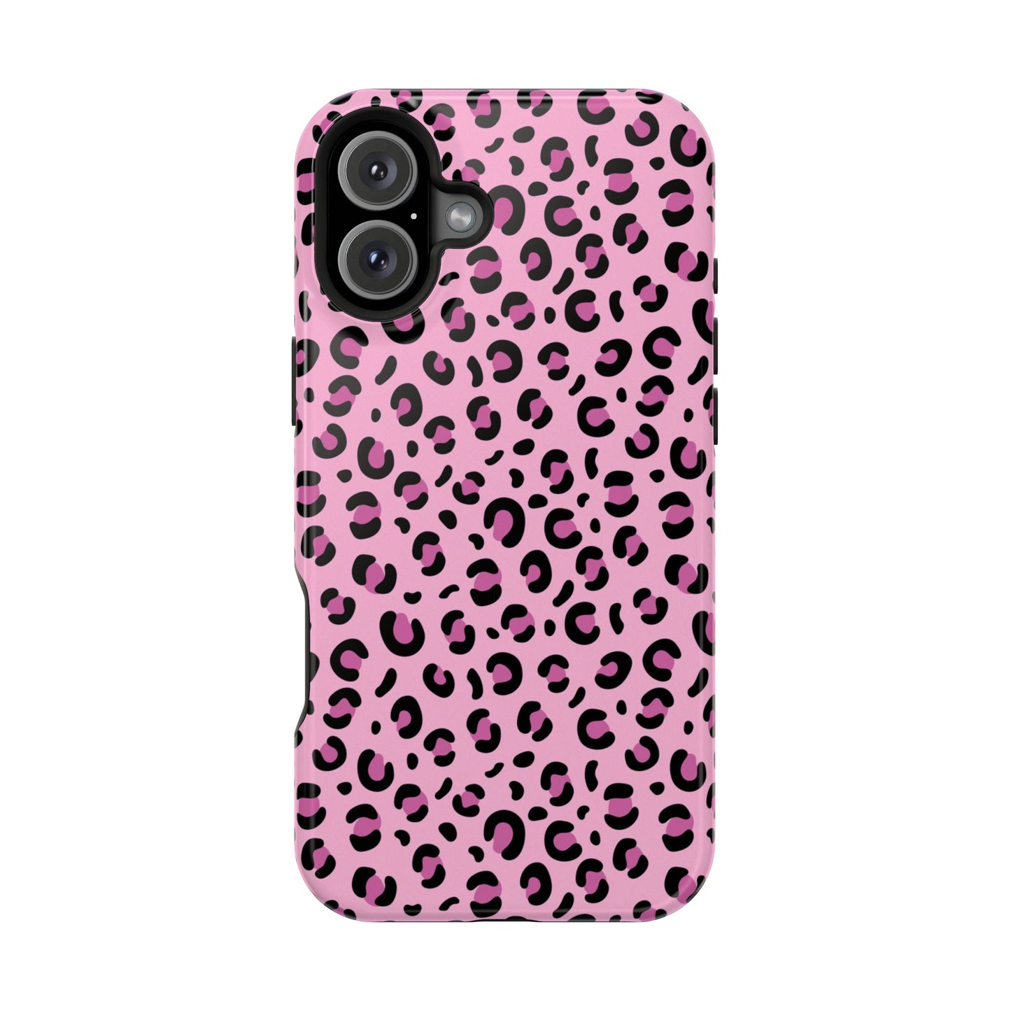 Leopard Print iPhone Case — Impact-Resistant Protective Cover