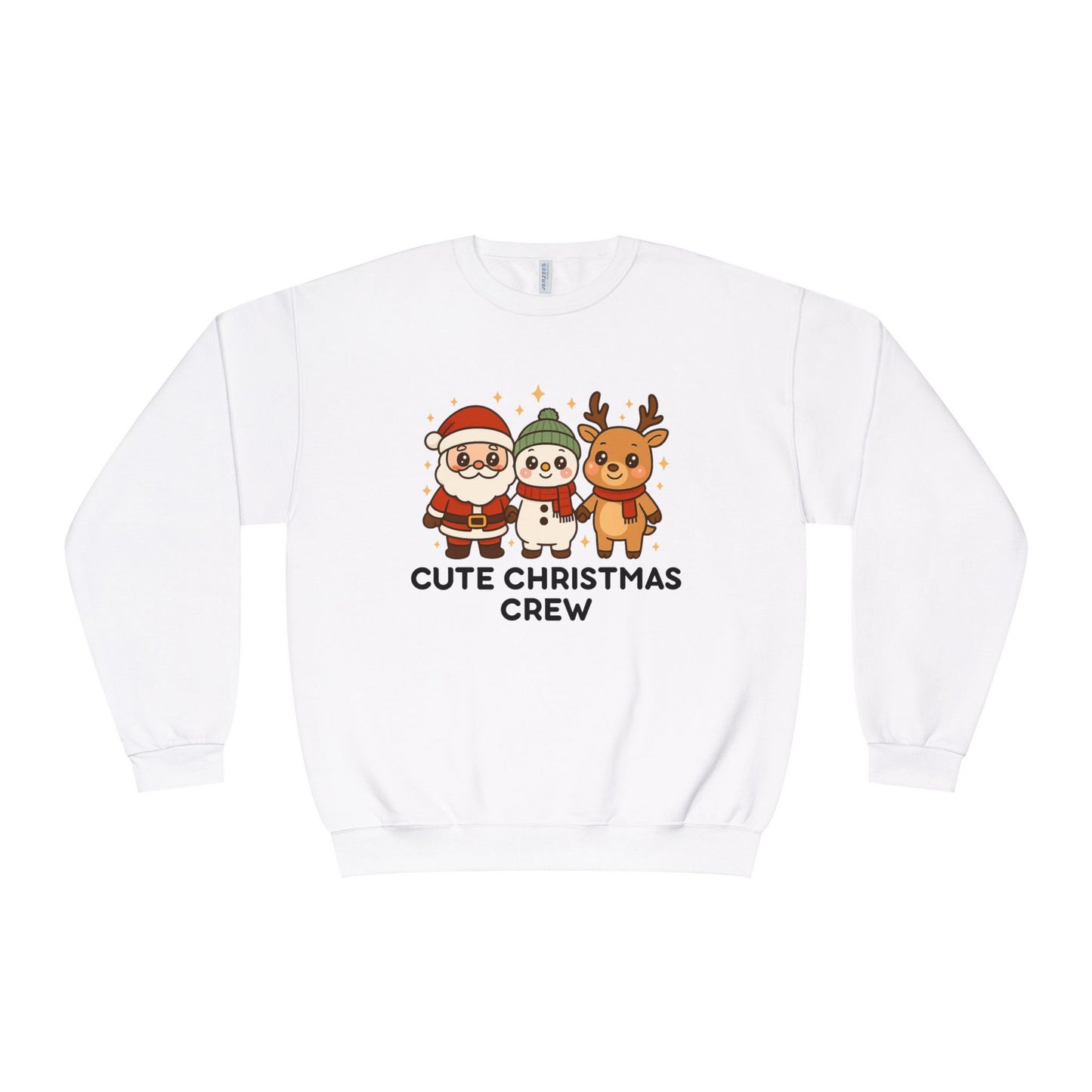 Santa Trio Sweatshirt — Christmas Holiday Crewneck
