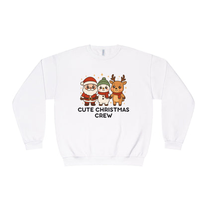 Santa Trio Sweatshirt — Christmas Holiday Crewneck