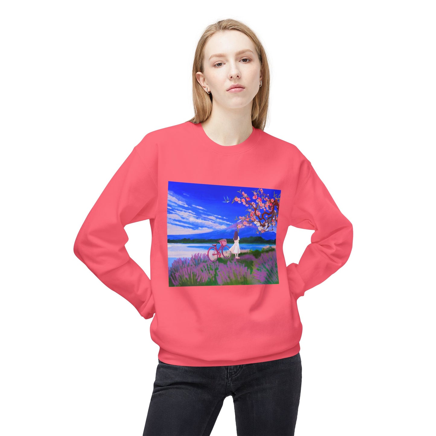 Cozy Mount Fuji Sweatshirt