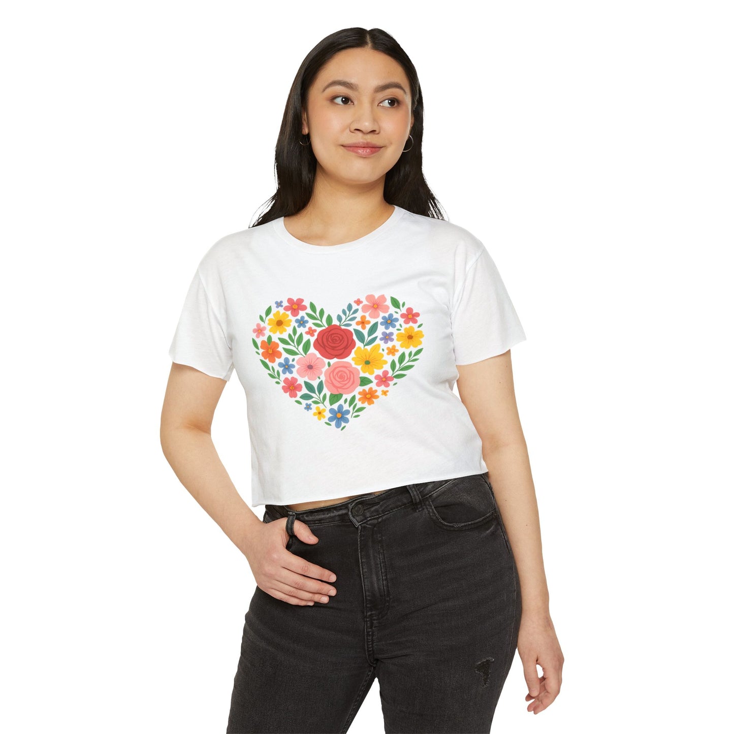 Floral Love 2 - Crop Top