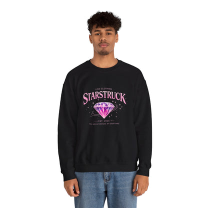 STARSTRUCK Oversized Graphic Crewneck Sweatshirt