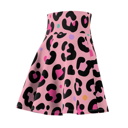 Leopard Skater Skirt