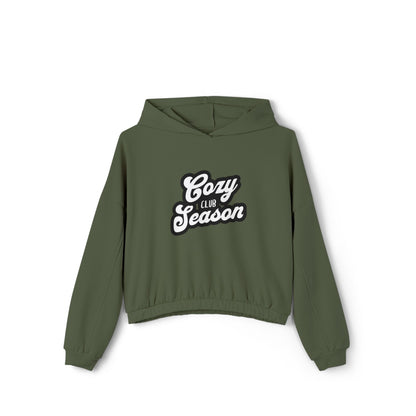 Cinched Bottom Hoodie - Cozy Season Club