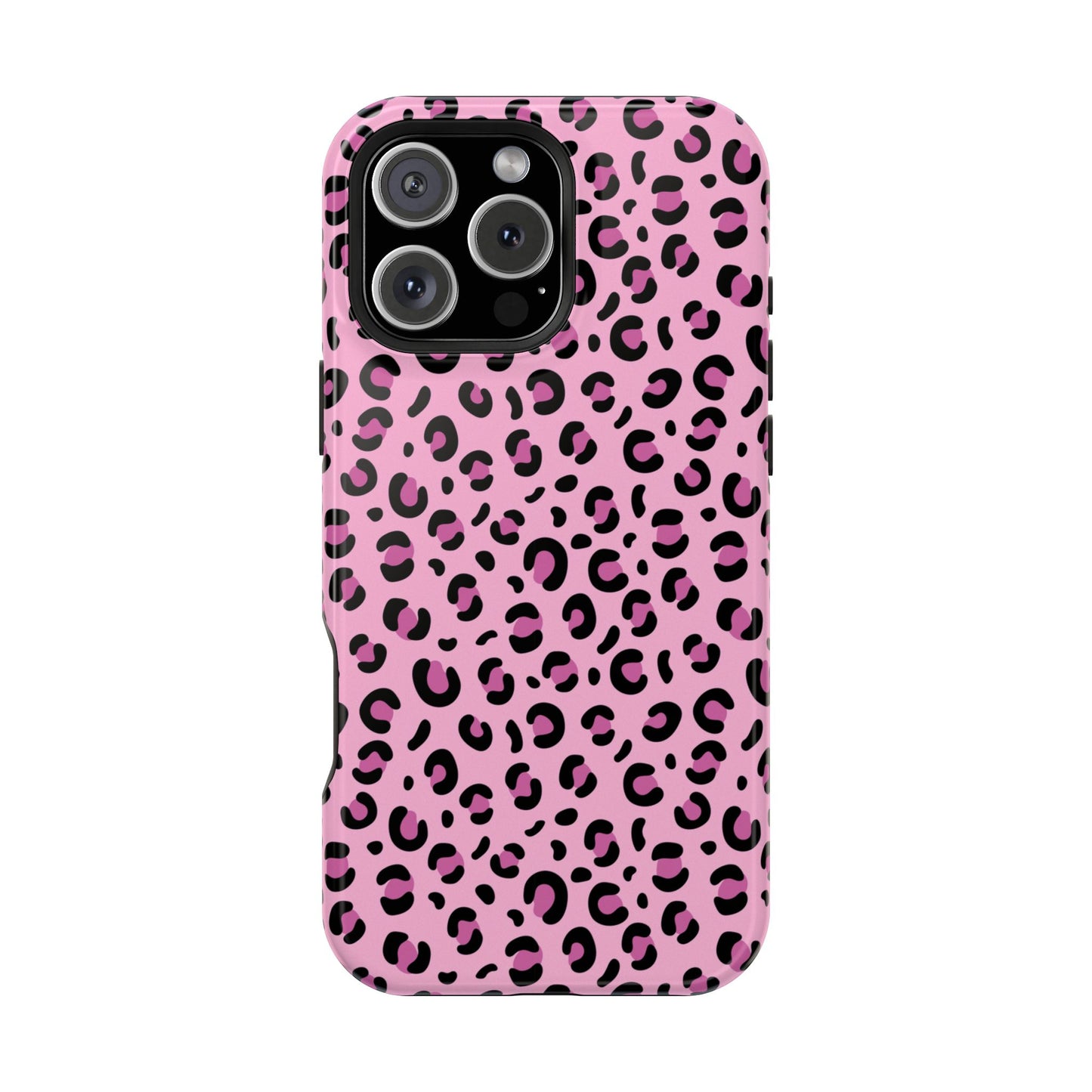 Leopard Print iPhone Case — Impact-Resistant Protective Cover