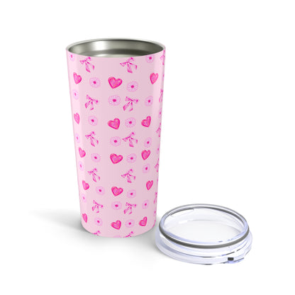 Tumbler 20oz Pink Bow Drinkware